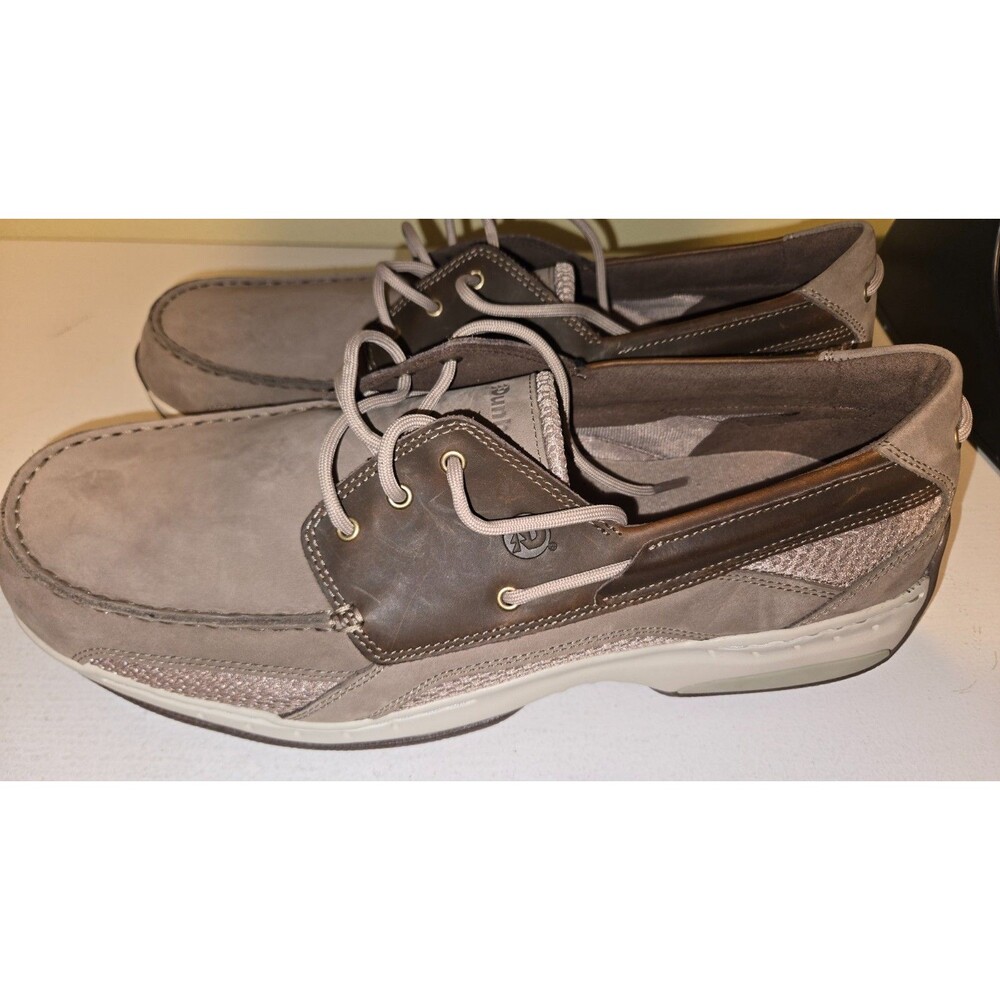 Man's Boat Shoes Dunham Captain Tan / Brown Size 13